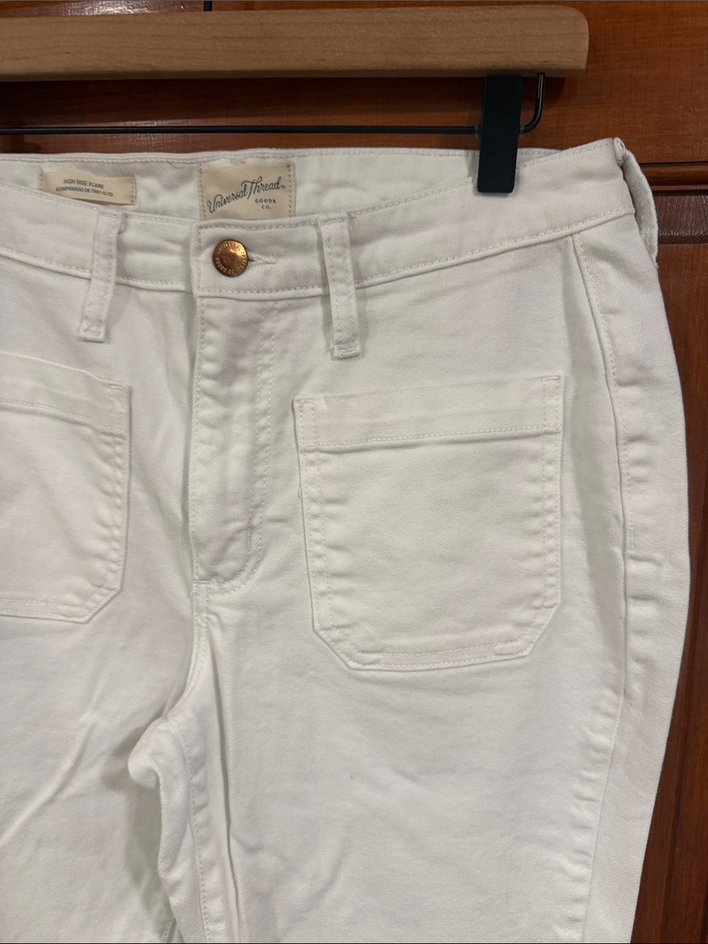 Universal Thread White Boot Cut Pants - Picture 3 of 6